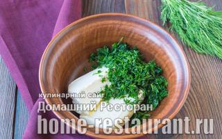 Kijevska piletina: klasični recept korak po korak